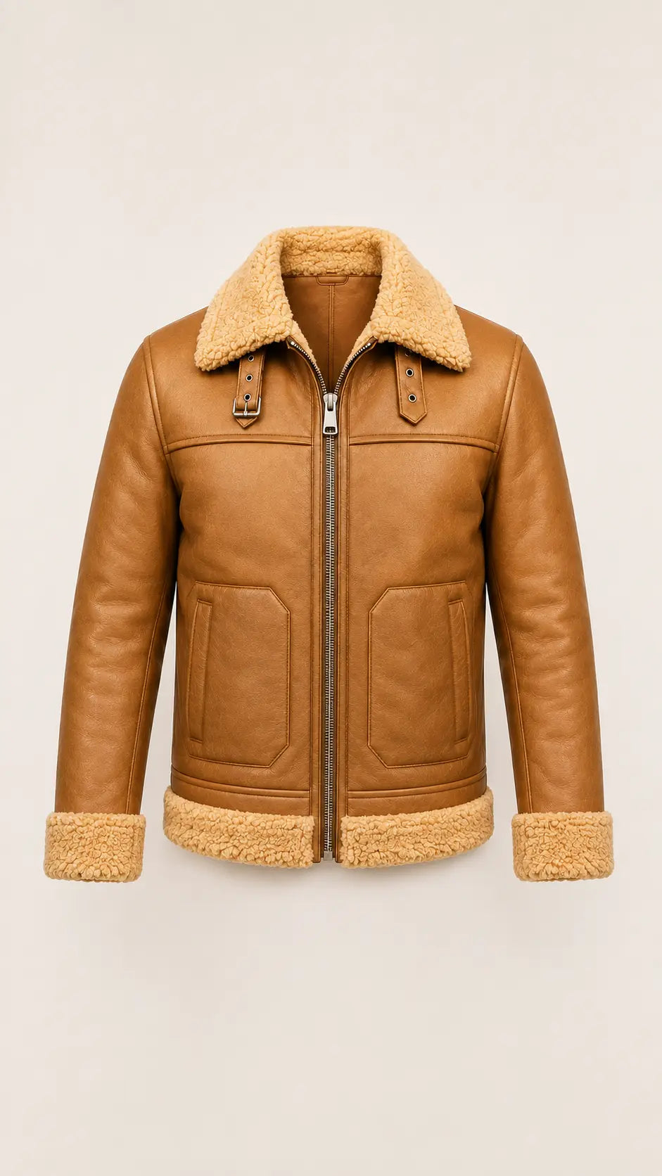 Chaqueta en Cuero Ovejera