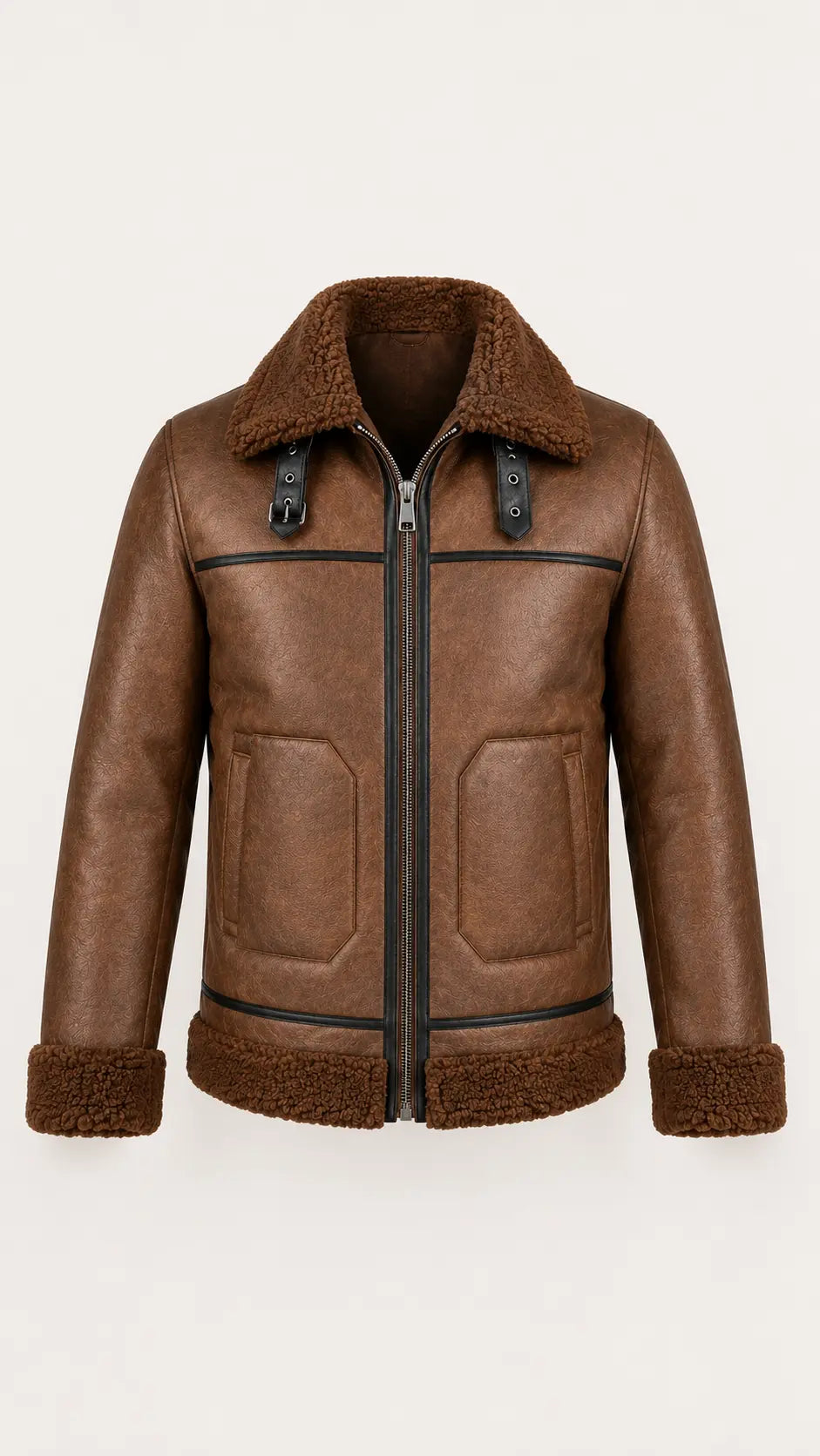 Chaqueta en Cuero Ovejera