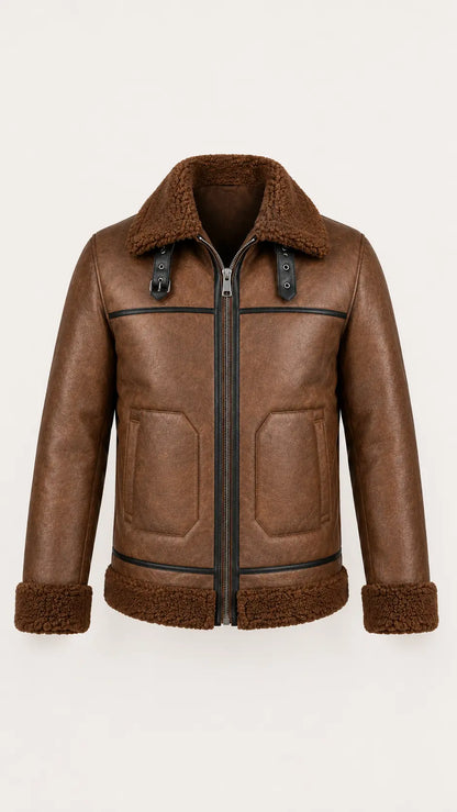 Chaqueta en Cuero Ovejera